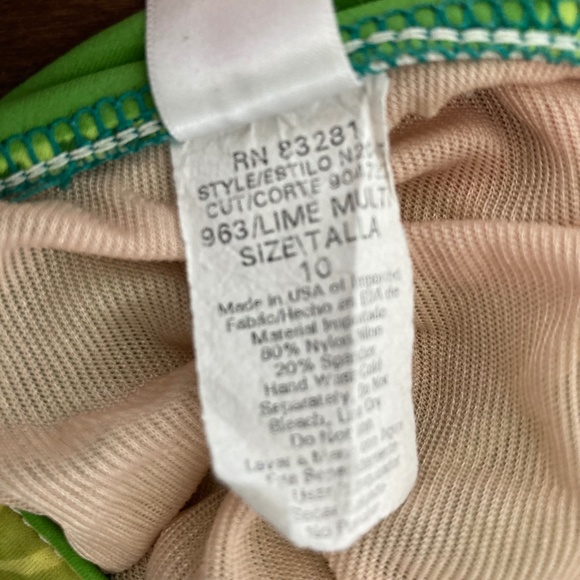 Niki Wior Two Piece Tropical Bikini - Picture 7 of 7